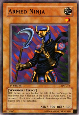 Image of Armed Ninja (SDP-018) - Starter Deck: Pegasus 1st Edition