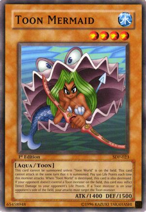 Image of Toon Mermaid (SDP-023) - Starter Deck: Pegasus Unlimited