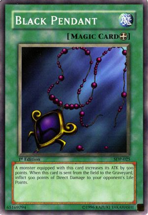 Image of Black Pendant (SDP-025) - Starter Deck: Pegasus Unlimited