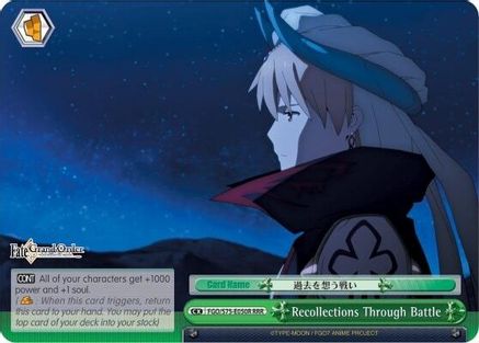 Image of Recollections Through Battle (RRR) (FGO/S75-E050R RRR) - Fate/Grand Order Absolute Demonic Front: Babylonia