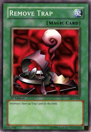 Image of Remove Trap (SDP-034) - Starter Deck: Pegasus 1st Edition