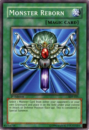 Image of Monster Reborn (SDP-035) - Starter Deck: Pegasus 1st Edition