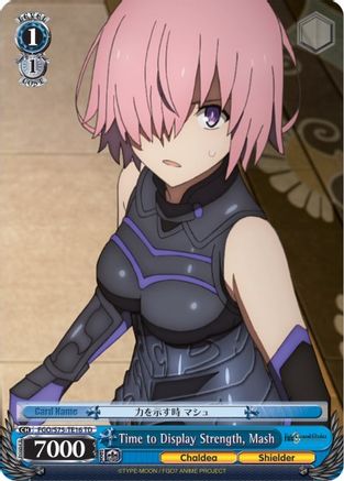 Image of Time to Display Strength, Mash (FGO/S75-TE16 TD) - Fate/Grand Order Absolute Demonic Front: Babylonia