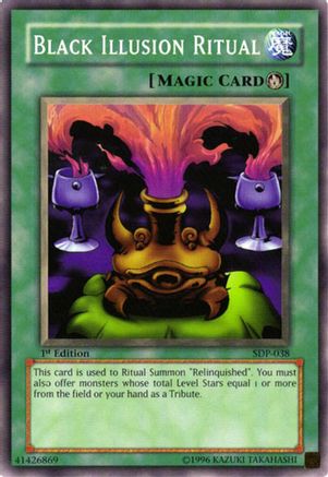 Image of Black Illusion Ritual (SDP-038) - Starter Deck: Pegasus Unlimited