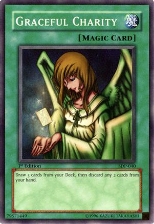 Image of Graceful Charity (SDP-040) - Starter Deck: Pegasus 1st Edition