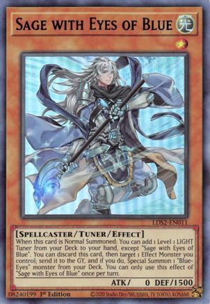 Image of Sage with Eyes of Blue (Blue) (LDS2-EN011) - Legendary Duelists: Season 2 1st Edition