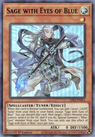 Image of Sage with Eyes of Blue (Green) (LDS2-EN011) - Legendary Duelists: Season 2 1st Edition