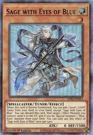 Image of Sage with Eyes of Blue (Purple) (LDS2-EN011) - Legendary Duelists: Season 2 1st Edition