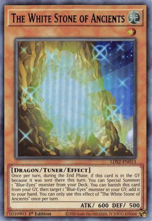 Image of The White Stone of Ancients (Purple) (LDS2-EN013) - Legendary Duelists: Season 2 1st Edition
