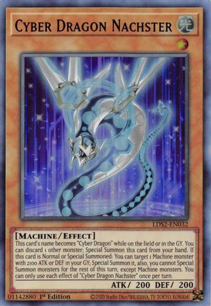 Image of Cyber Dragon Nachster (Purple) (LDS2-EN032) - Legendary Duelists: Season 2 1st Edition