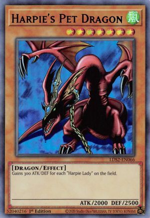 Image of Harpie's Pet Dragon (Purple) (LDS2-EN066) - Legendary Duelists: Season 2 1st Edition