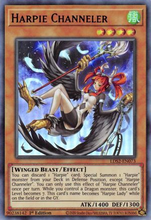 Image of Harpie Channeler (Purple) (LDS2-EN073) - Legendary Duelists: Season 2 1st Edition
