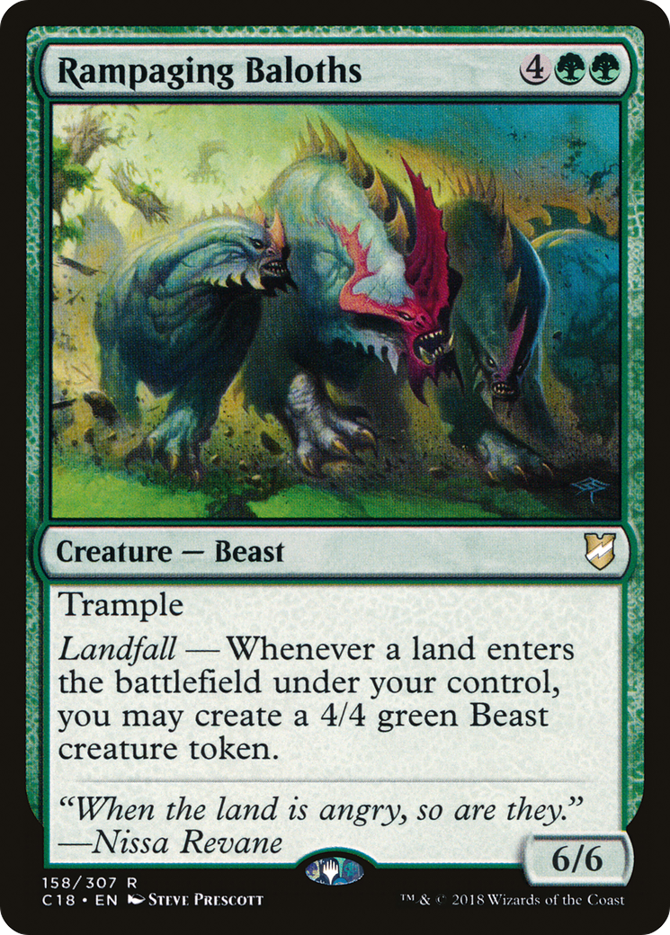 Image of Rampaging Baloths (C18-158) - Commander 2018
