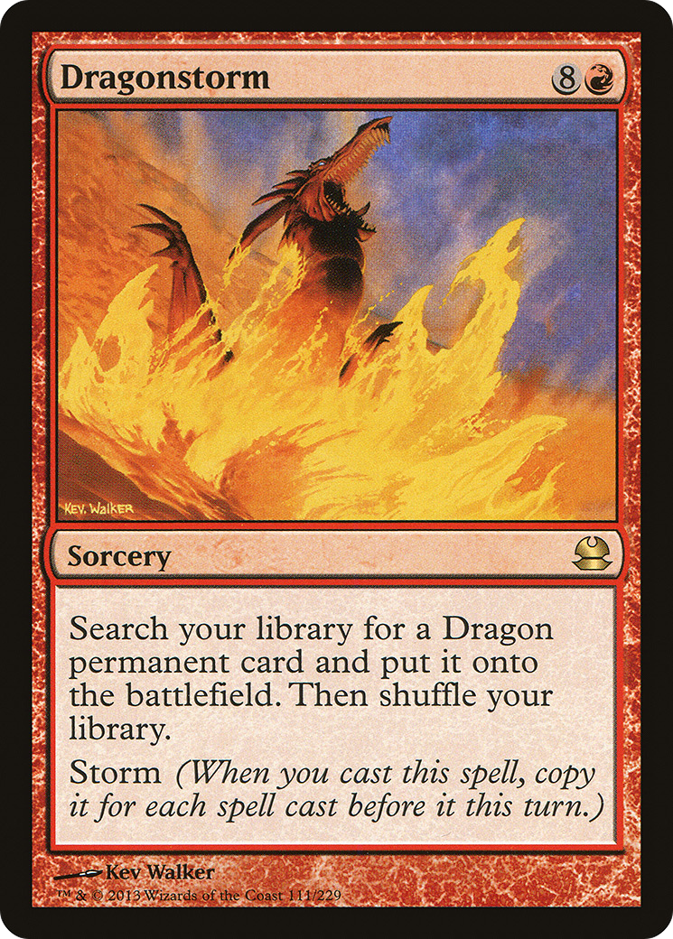 Image of Dragonstorm (MMA-111) - Modern Masters Foil