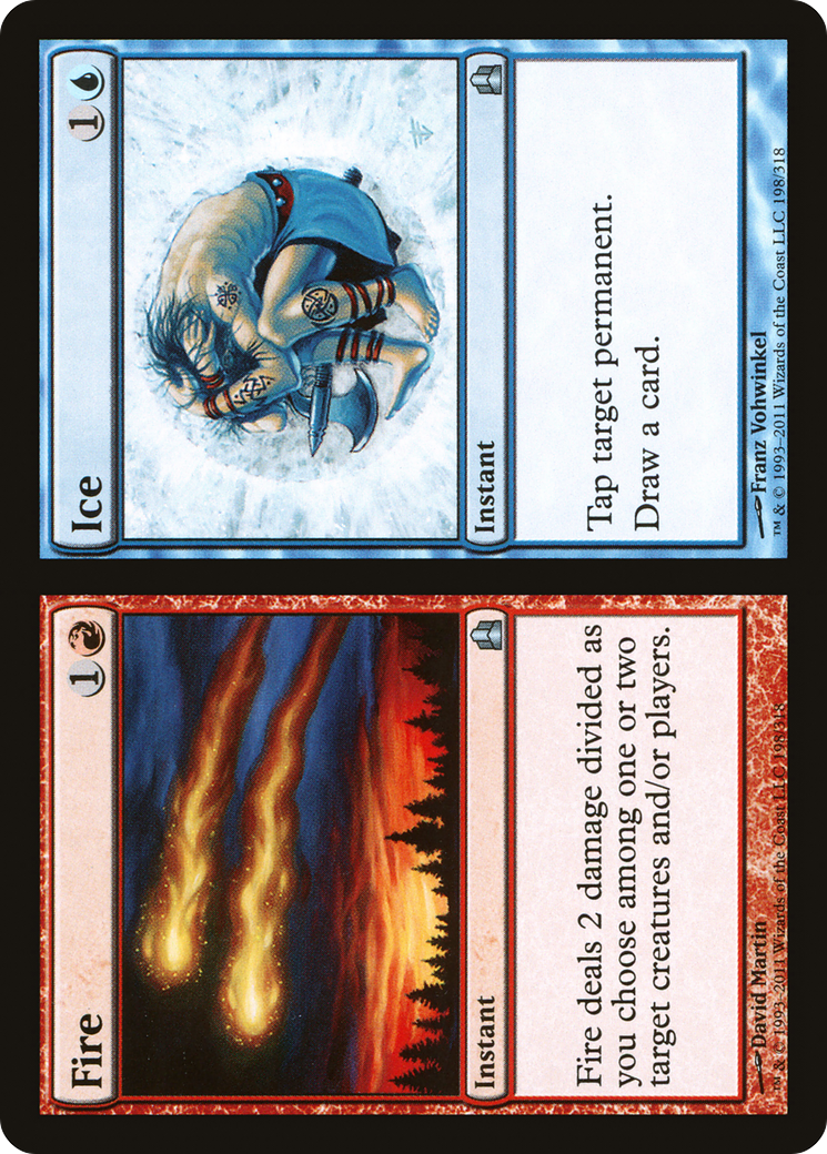 Image of Fire // Ice (CMD-198) - Commander 2011