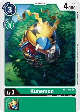 Image of Kunemon (BT3-045) - Release Special Booster 1.5