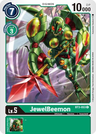 Image of JewelBeemon (BT3-053) - Release Special Booster 1.5