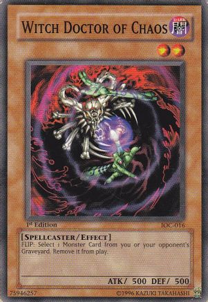 Image of Witch Doctor of Chaos (IOC-016) - Invasion of Chaos Unlimited