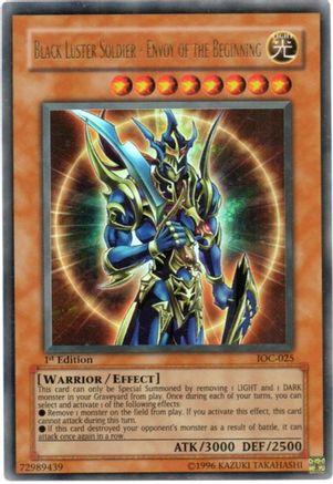Image of Black Luster Soldier - Envoy of the Beginning (IOC-025) - Invasion of Chaos Unlimited