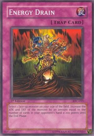 Image of Energy Drain (IOC-055) - Invasion of Chaos 1st Edition