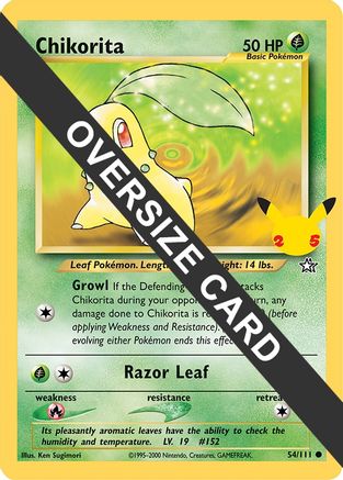 Image of Chikorita 054  First Partner Pack - Promo