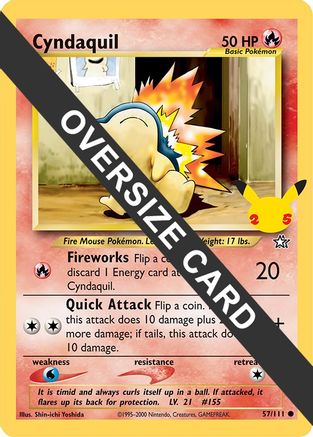 Image of Cyndaquil 057  First Partner Pack - Promo