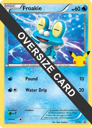 Image of Froakie XY03  First Partner Pack - Promo