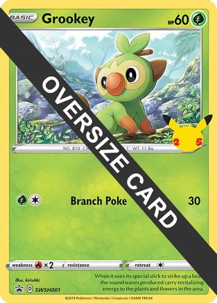 Image of Grookey SWSH001  First Partner Pack - Promo