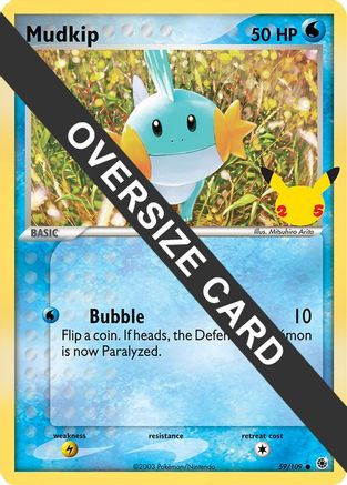 Image of Mudkip 059/109  First Partner Pack - Promo