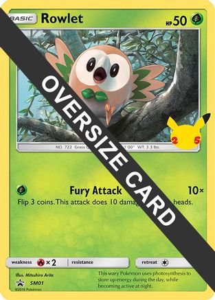 Image of Rowlet SM01  First Partner Pack - Promo