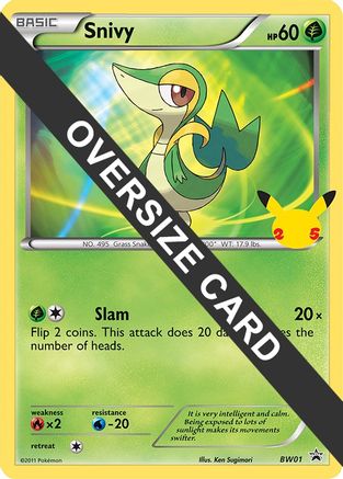 Image of Snivy BW01  First Partner Pack - Promo
