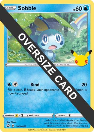 Image of Sobble SWSH003  First Partner Pack - Promo