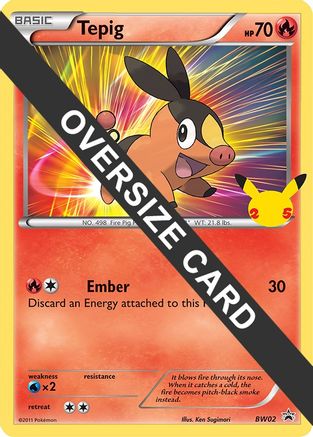 Image of Tepig BW02  First Partner Pack - Promo