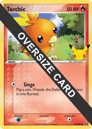 Image of Torchic 074  First Partner Pack - Promo