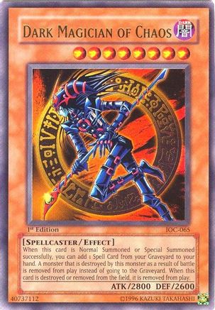 Image of Dark Magician of Chaos (IOC-065) - Invasion of Chaos Unlimited