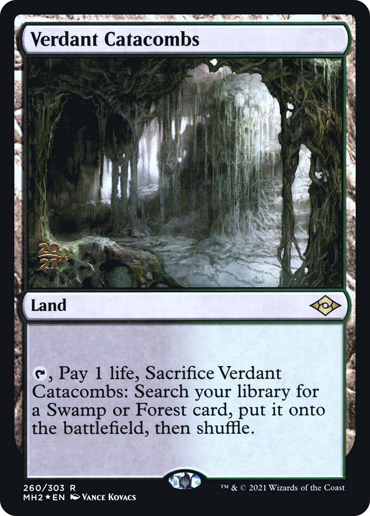 Image of Verdant Catacombs (PRE-260) - Modern Horizons 2 Promos Foil