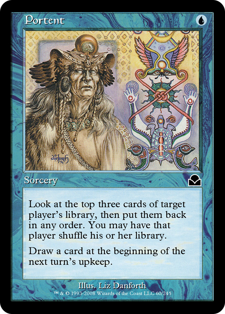 Image of Portent (ME2-060) - Masters Edition II Foil