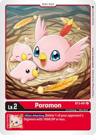 Image of Poromon (BT3-001) - Release Special Booster 1.5