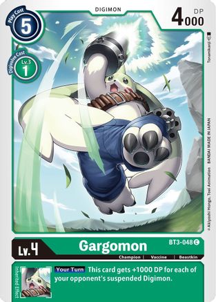 Image of Gargomon (BT3-048) - Release Special Booster 1.5