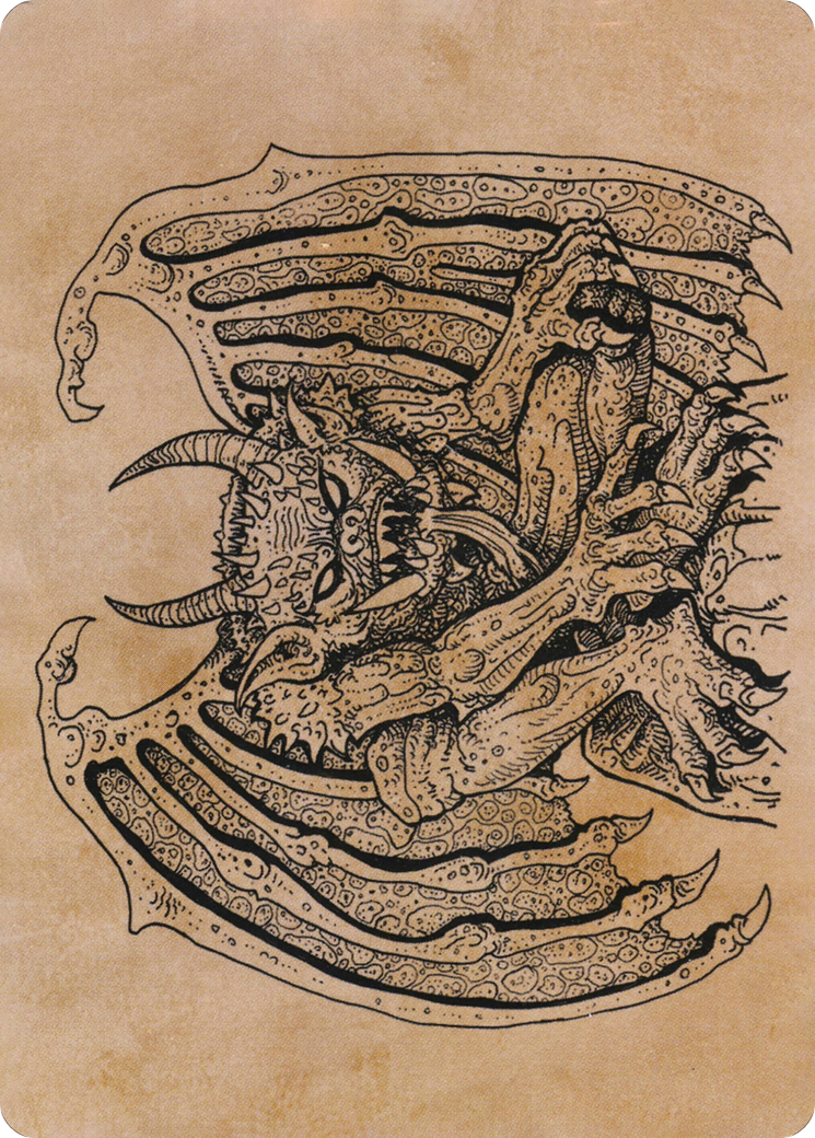 Image of Cloister Gargoyle // Cloister Gargoyle (AAFR-065) - Adventures in the Forgotten Realms Art Series (Borderless)
