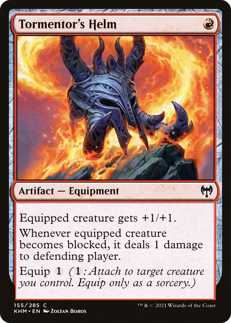 Image of Tormentor's Helm (KHM-155) - Kaldheim