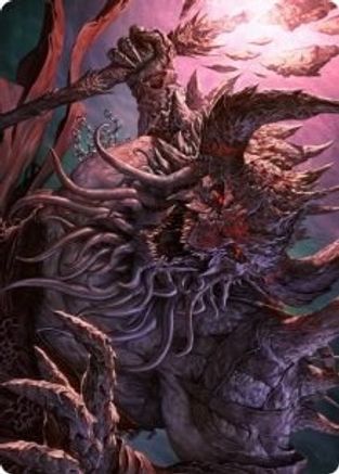 Image of Dream Devourer Art Card (ASKHM-023) - Art Series: Kaldheim