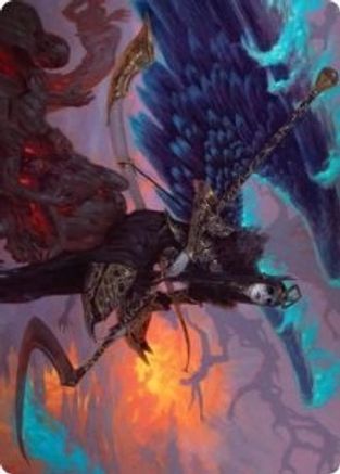 Image of Eradicator Valkyrie Art Card (ASKHM-025) - Art Series: Kaldheim