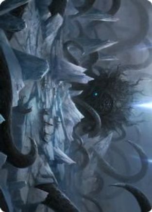 Image of Icebreaker Kraken Art Card (ASKHM-015) - Art Series: Kaldheim
