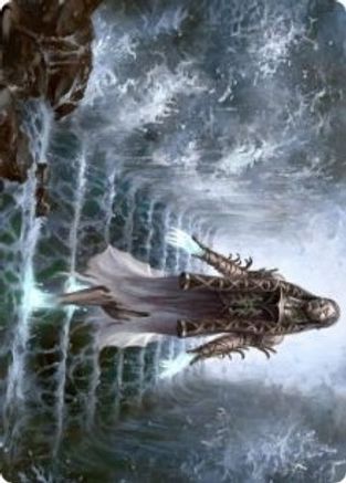 Image of Karfell Harbinger Art Card (ASKHM-017) - Art Series: Kaldheim
