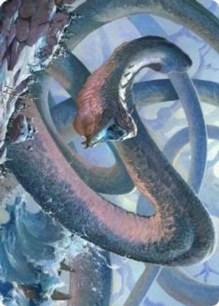 Image of Koma, Cosmos Serpent Art Card (60/81) (ASKHM-060) - Art Series: Kaldheim