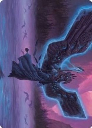 Image of Mistwalker Art Card (ASKHM-018) - Art Series: Kaldheim