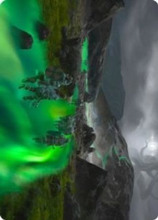Image of Path to the World Tree Art Card (ASKHM-050) - Art Series: Kaldheim