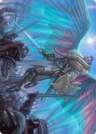 Image of Resplendent Marshal Art Card (ASKHM-004) - Art Series: Kaldheim