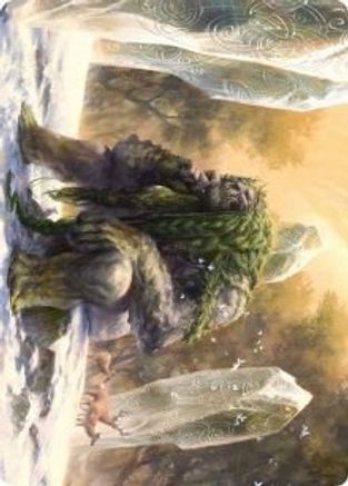 Image of Svella, Ice Shaper Art Card (ASKHM-066) - Art Series: Kaldheim